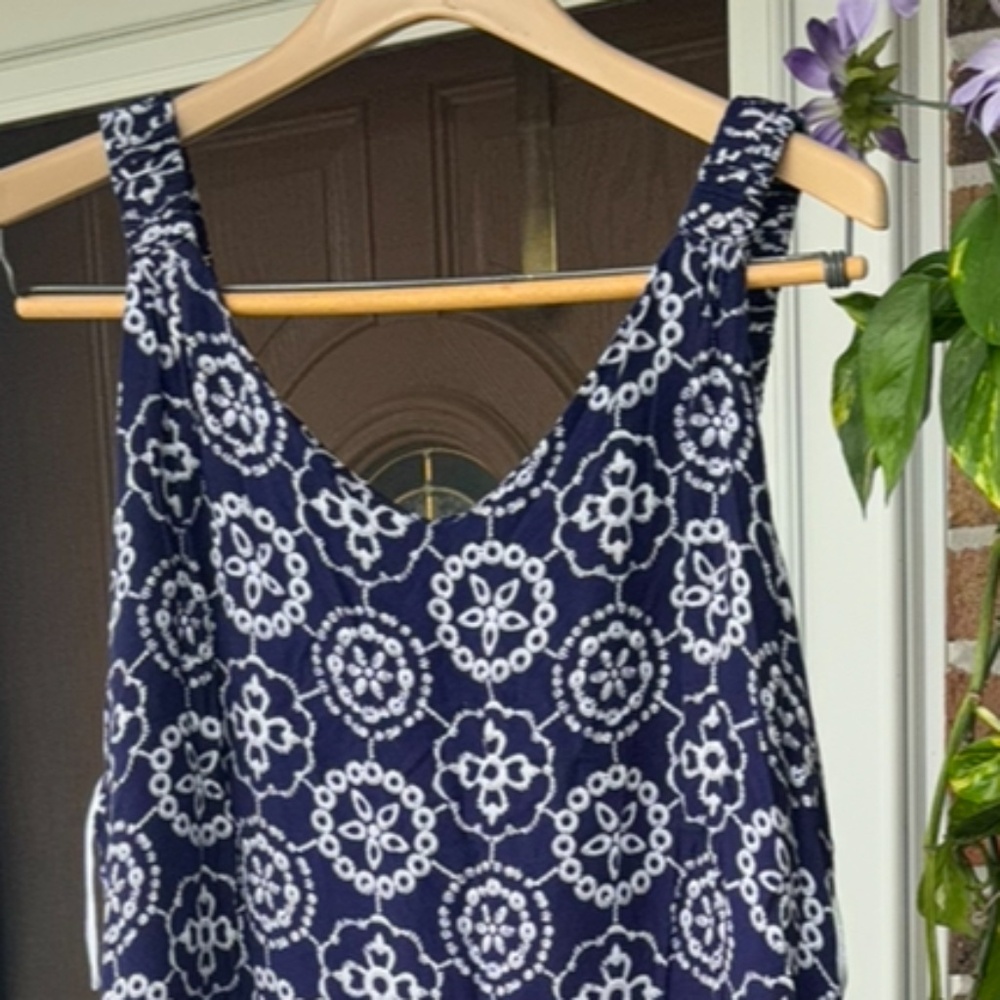 Vince Camuto Navy Blue Dress